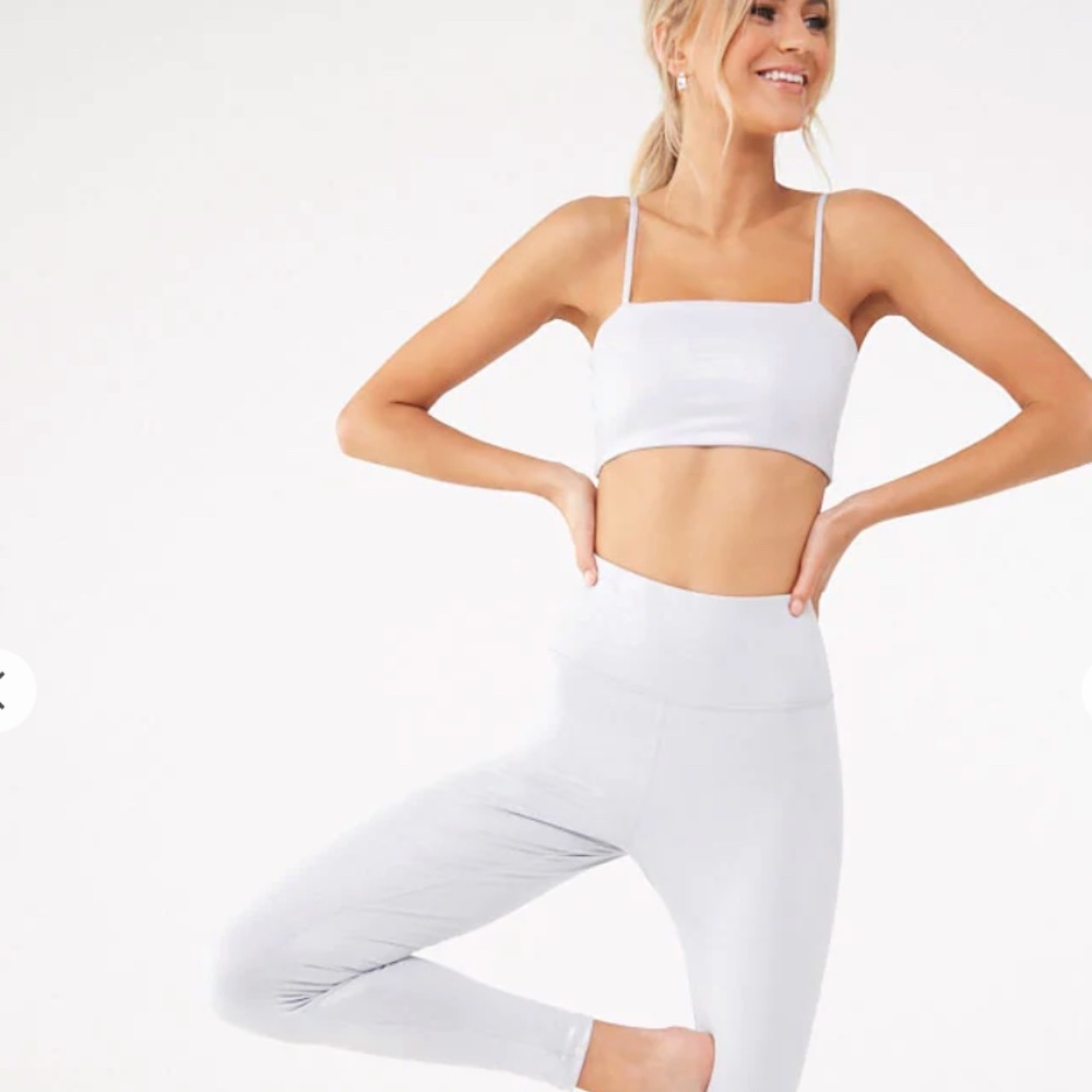 Forever 21 Basic High Rise Grey Legging